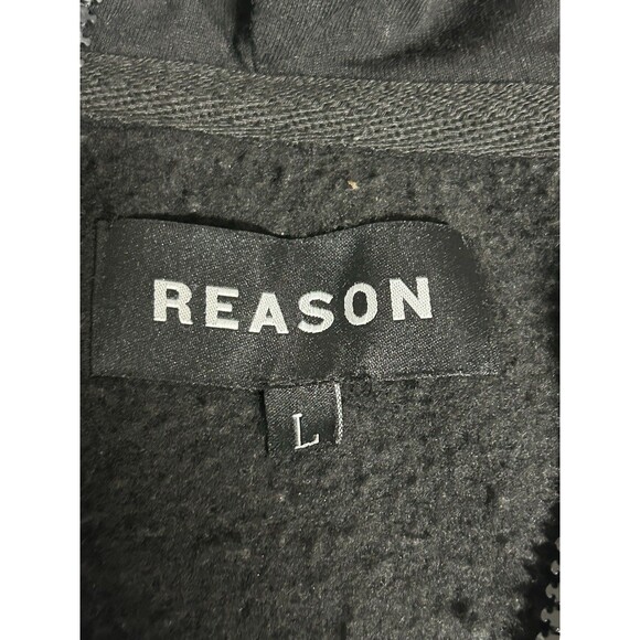 GRIND OVER GLORY RHINESTONE FULL ZIP HOODIE - BLACK Whimsygoth Large - Picture 10 of 12